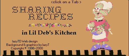 Sharing Recipes in Lil Debs Kitchen